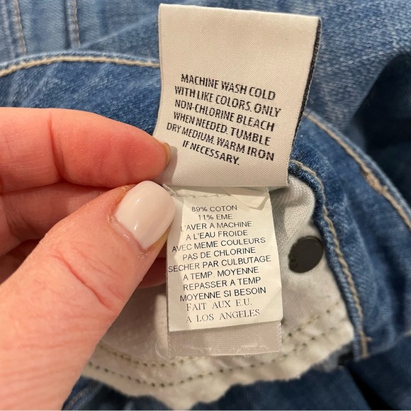 HUDSON Bermuda Denim Mid-Rise Short - Picture 12 of 15